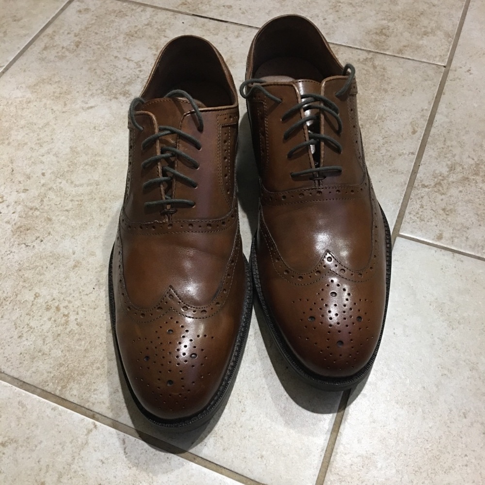 Johnston & Murphy Wingtip Mens Shoes Sz 11w